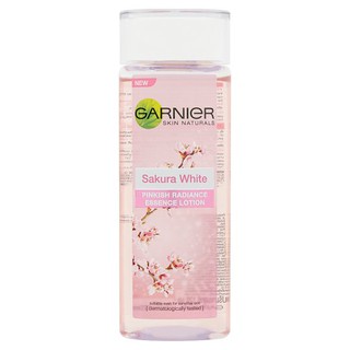 Garnier Skin Naturals ซากุระสีขาวชมพู Radiance Essence โลชั่น 120ml