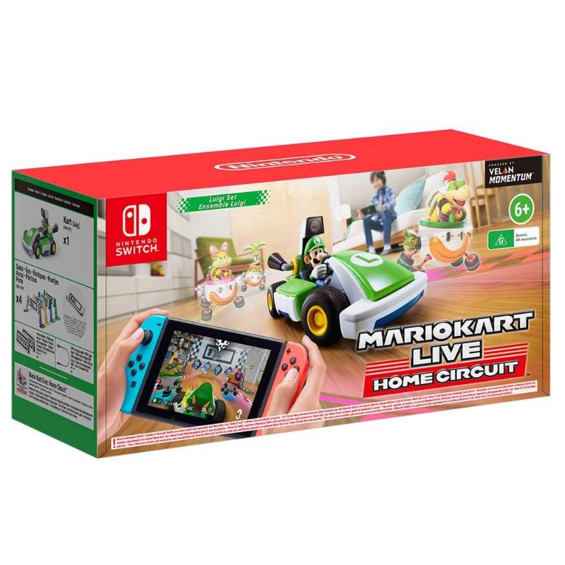 Nintendo Switch Mario Kart Live Home circuit Luigi Set