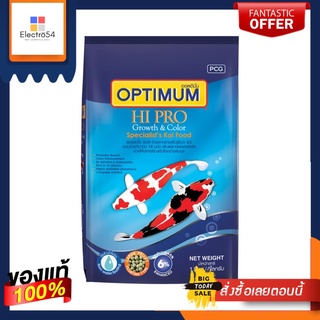 OPTIMUMอาหารปลาคาร์พเร่งโตเม็ดใหญ่1.5กก.OPTIMUM HIPRO KOI FOOD 6% 1.5KG