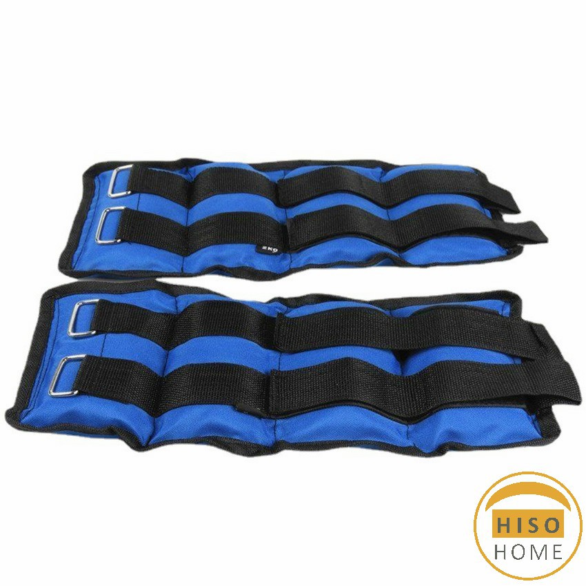 1kg & 2kg สำหรับข้อมือ ถุงทรายถ่วงน้ำหนัก ข้อเท้า 1 คู่ ถุงทรายถ่วงขา Ankle Weight Sandbag ราคา ถูกที่สุด ดีลบีเคเค แกลเลอรีภาพที่ 2