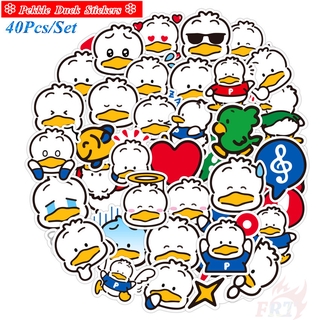 ❉ Pekkle Duck - Sanrio Character สติ๊กเกอร์ ❉ 40Pcs/Set DIY Decals สติ๊กเกอร์ for Album Diary Laptop Scrapbooks Skateboard