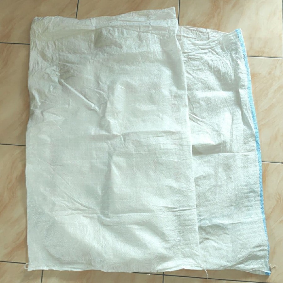 กระสอบพลาสติกใช้แล้ว กระสอบแพ็คของ 50กิโลกรัม