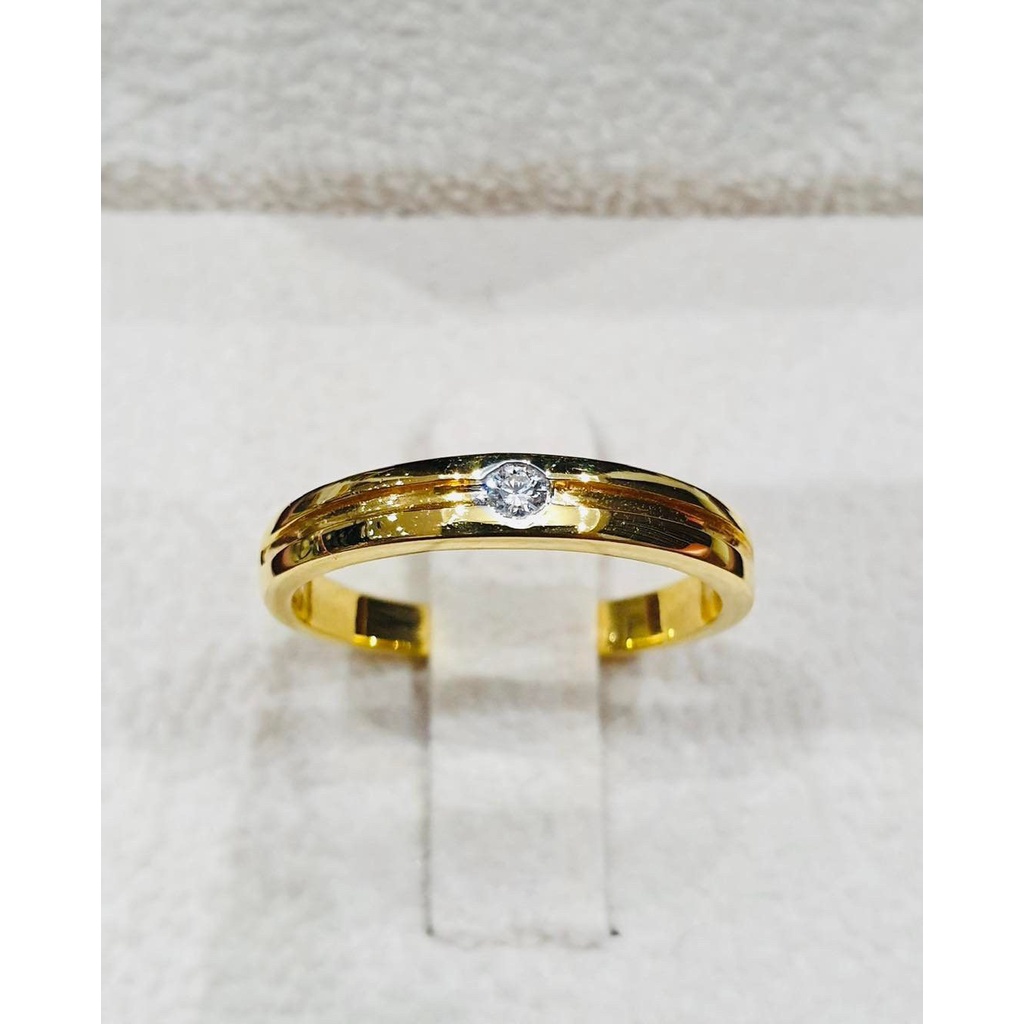 แหวนเพชร 4 ตัง เพชรน้ำ 98-100vvs