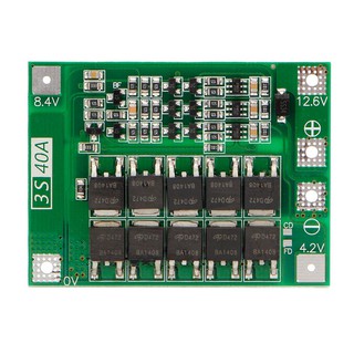 3 S 40 A 18650 Li - Ion Lithium Board Pcb Bms แผ่นบอร์ดโมดูลเชื่อมต่อ M