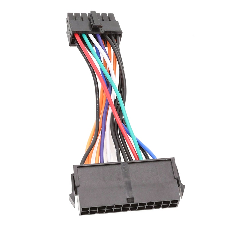 ✿ สายเคเบิ้ลพาวเวอร์ซัพพลาย ATX 24pin To 14pin Line PSU สําหรับ Lenovo โน้ตบุ๊ก