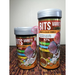 Boost Bits Variety Supreme Series อาหารปอมปาดัวร์ สูตรเร่งโต เร่งสีสูตรพิเศษ ขนาด 50 g. &amp; 100 g.