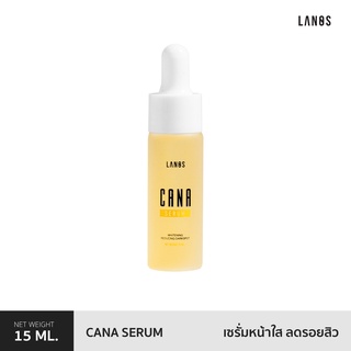 LANOS CANA SERUM เซรั่มหน้าใส จากสมุนไพรเกาหลี ลดรอยดำ รอยแดงจากสิว ฝ้า กระ อ่อนโยนต่อผิวที่เป็นสิว