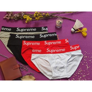 🚩supreme🚩กางเกงในชายผ้าฝ้าย