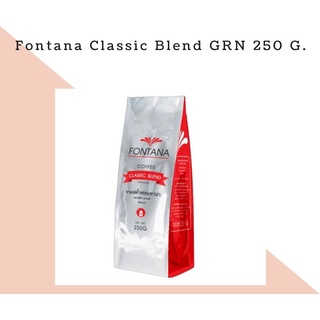 เมล็ดกาแฟคั่วบด ยี่ห้อ Fontana Classic Blend GRN 250 G.