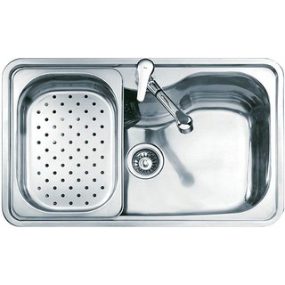 Embedded sink BUILT-IN SINK 1B TEKA BAHIA SS Sink device Kitchen equipment อ่างล้างจานฝัง ซิงค์ฝัง 1หลุม TEKA BAHIA สเตน