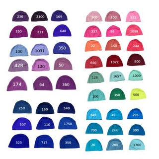 หมวกว่ายน้ำ สีพื้น ฟรีไซส์ ใส่ได้ทั้งเด็ก-ผู้ใหญ่ ยืดเยอะ พร้อมส่ง!!!