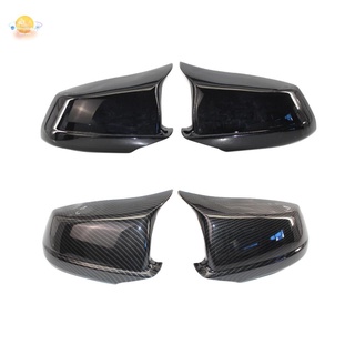 ฝาครอบกระจกมองหลังสีดําสําหรับ Bmw 5 Series F10/F11/F18 Pre-Lci 11-13