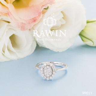 Rawin Diamonds แหวนเพชรทรงดอกไม้