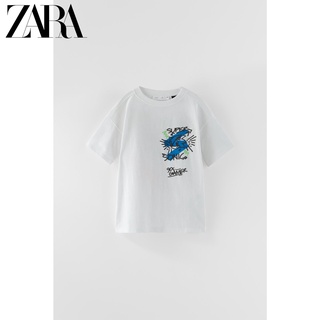 Zara Boy SEGA เสื้อยืด พิมพ์ลายเม่นโซนิค 1443610 250