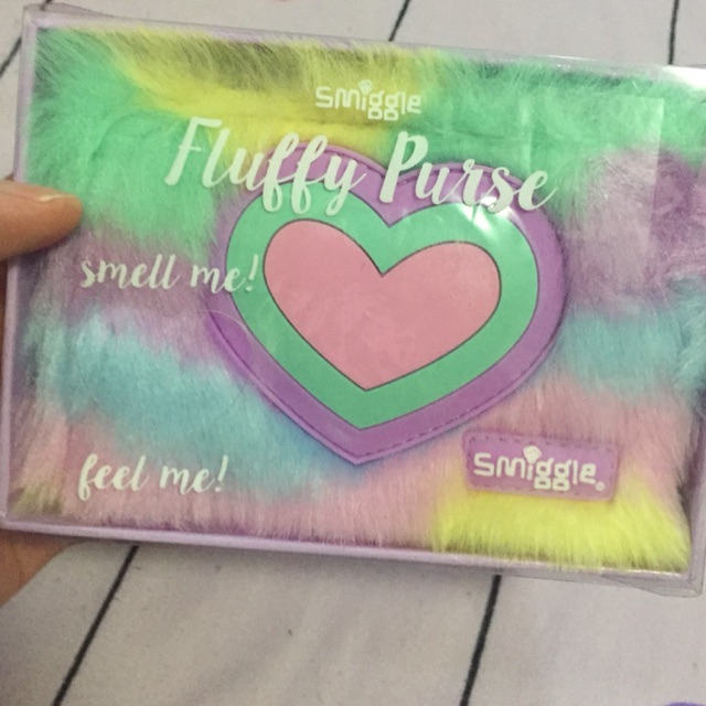 Smiggle Fluffy Purse wallet