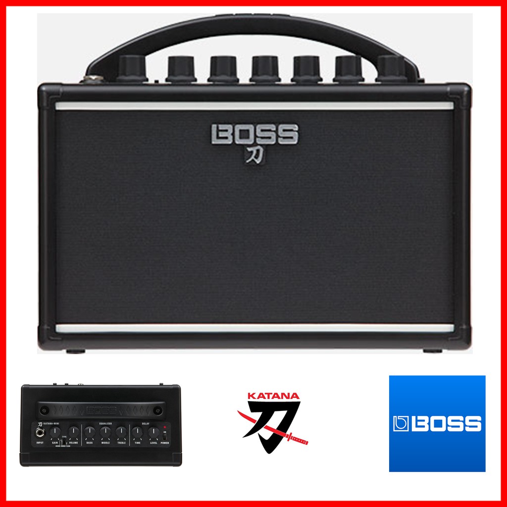 Boss Katana Mini แอมป์กีต้าร์พร้อมเอฟเฟคก้อนบอส ครบในตัวเดียว All in ...