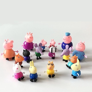 โมเดลครอบครัว Peppa Pig ของขวัญวันเกิด สําหรับเด็ก