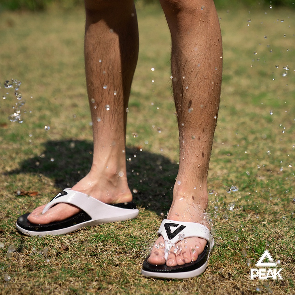 (ลดเกิน60%) PEAK Taichi “Flip” Slipper ET22107L, EWT22108L รองเท้าแตะหูหนีบ ชาย หญิง ฟื้นฟูสุขภาพเท้า นุ่ม กันน้ำ แห้งไว ราคา ถูกที่สุด ดีลบีเคเค แกลเลอรีภาพที่ 6