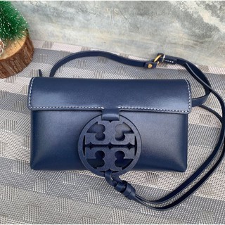 🎀 (สด-ผ่อน) คาดอก คาดเอว สีน้ำเงิน  49517 Toryburch Miller Belt Bag  (shop)