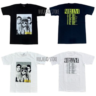 #เสื้อยืดคอกลม#NR134 เสื้อยืดวงร็อค NIRVANA เนวานา เสื้อวง เสื้อยืดเนวานา เสื้อวินเทจS-4XL