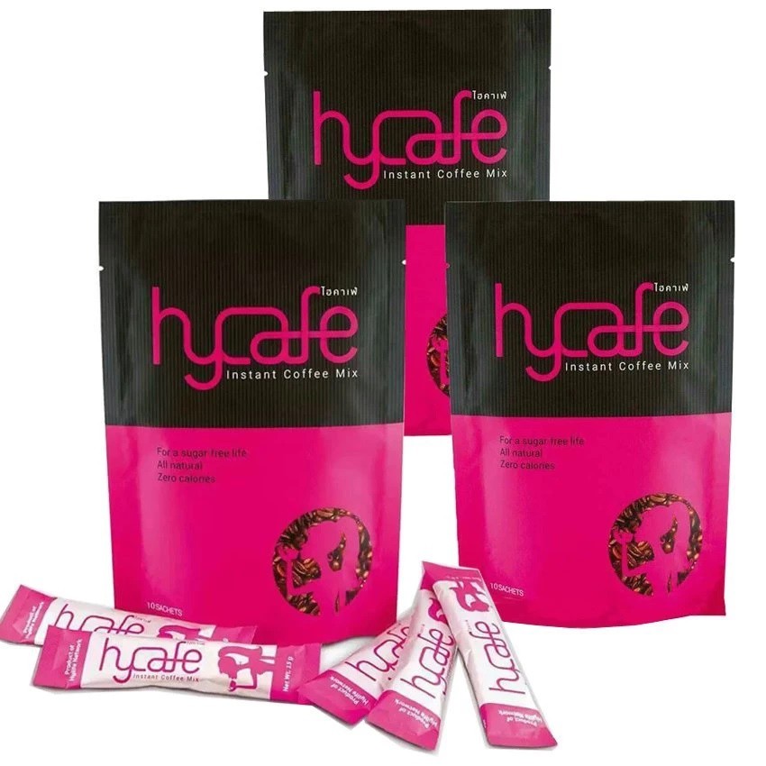 Hylife Hycafe ไฮคาเฟ่ กาแฟเพื่อสุขภาพ 10 ซอง (3 ห่อ) - beautyhealthshop ...