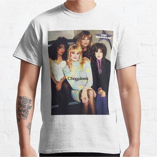 ขายดี!ขายดี เสื้อยืดลําลอง แขนสั้น พิมพ์ลายวงร็อค THE BANGLES 17 American pop สําหรับผู้ชาย Los Angeles California IIpam