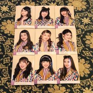 BNK48 คอมพ์ (3ใบ) และใบเศษ Photoset Set Jabaja (4/5)