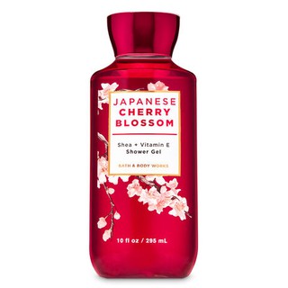 Bath &amp; Body Works กลิ่น Japanese Cherry Blossom เจลอาบน้ำ ผสมน้ำหอม 295ml.