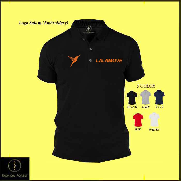 Polo Classic T เสื้อ Sulam L MOVE EXPRESS UNIFORM DRIVER RIDER STAFF แฟชั่นแฟชั่นเย็บปักถักร้อย 01