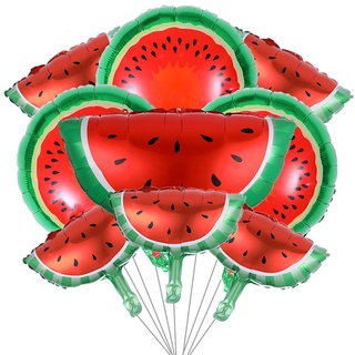 ลูกโป่งฟอยล์ แตงโม แตงโม ฮีเลียม การ์ตูน คอมเมล่อน สําหรับฤด…