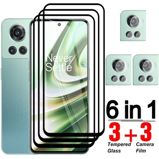 6 in 1 Tempered Glass For OnePlus 10R Full Cover Screen Protector Film For One plus ACE Nord ce 2T Nord2 lite 5G Glass