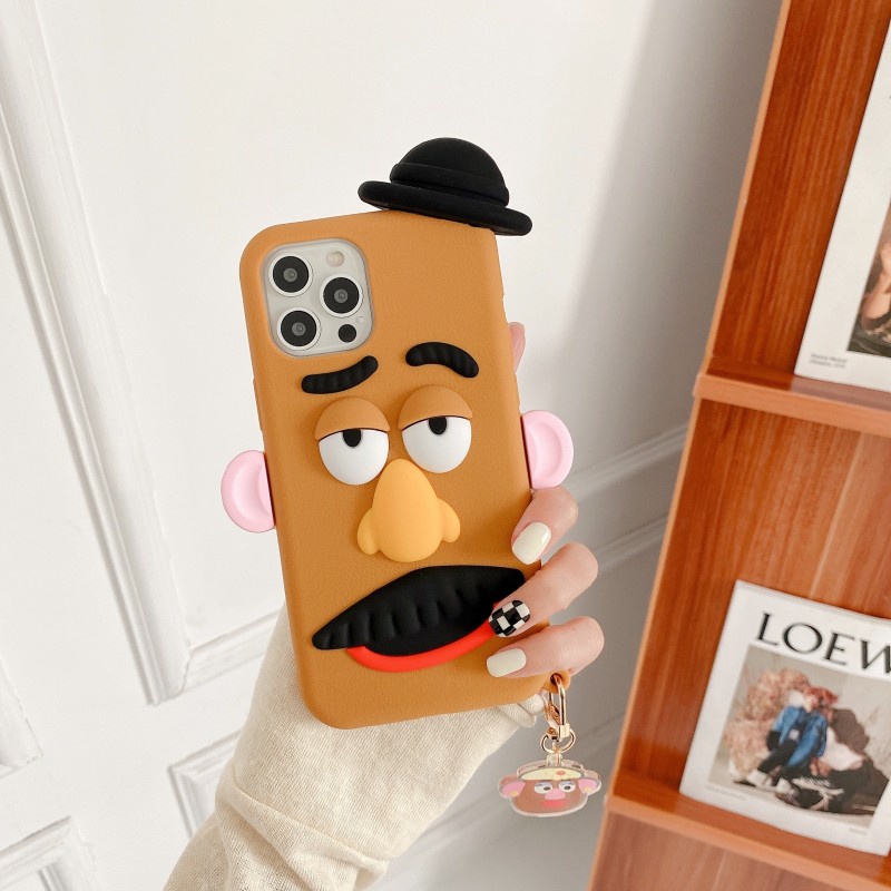 Mr. potato head and Mrs. potato head Coque Shell Phone Case For iPhone 13 11 12 Pro Max XR XS Max X 7 8 6 6s Plus SE 2020 case