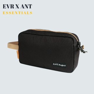 ☀ Evr X ANT ☀ Dopp Kit Irish Black - Pouch - กระเป๋าถือ - กระเป๋าคลัทช์