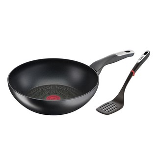 kitchenware DEEP FRYING PAN WITH SPATULA TEFAL UNLIMITED IH 28CM Kitchen equipment Kitchen equipment เครื่องครัว ชุดกระท