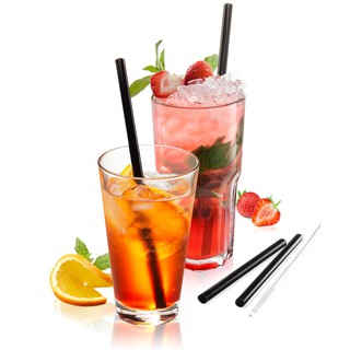 GEFU Glass Straws FUTURE 23 cm หลอดแก้วดูดน้ำ รุ่น 12707 (4/pack)