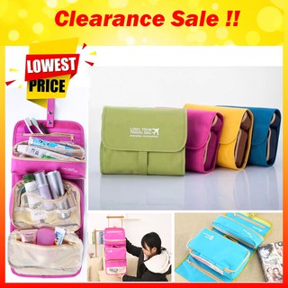 [[Clearance Sale!!]]_TB46 กระเป๋าใส่อุปกรณ์อาบน้ำ แบบแยกชิ้นได้