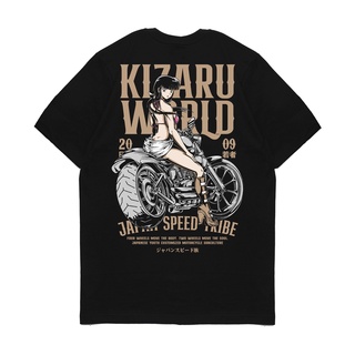 เสื้อยืดโอเวอร์ไซส์เสื้อยืด พิมพ์ลาย Kizaru Ride Series Special TRIBE KIKYO สําหรับผู้ชายS-3XL