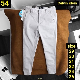 calvin klein กางเกงขายาว