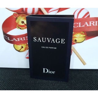 น้ำหอมดิออร์ แท้💯%Dior Sauvage Eau De Parfum 1ml. มีฉลากไทย