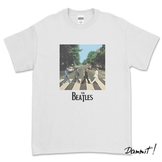 The BEATLES - ABBEY ROAD/KAOS BAND (สีขาว) - S, M, L, XL.