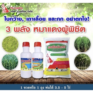 เอชโซนัด95 หมาแดง 2-4ดี แบบผง  เถาเลื้อย ใบกว้างและกก