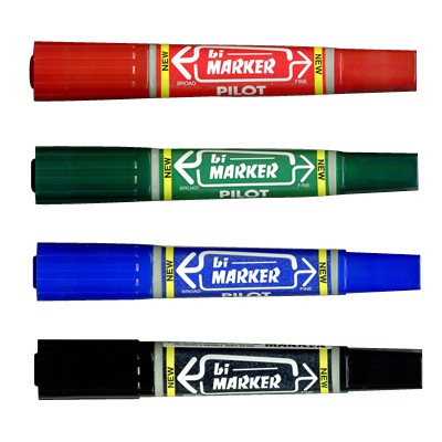 PILOT Bi-Marker ปากกาเคมี 2 หัว ไพล๊อท