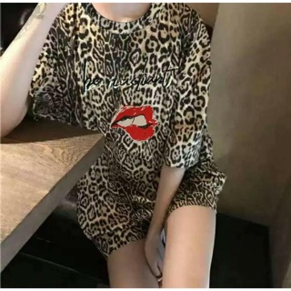 💋 เสื้อโอเวอร์ไซส์ ลายเสือ แต่งอะไหล่ 🐯 สวย เผ็ด แซ่บส์ 🌶🌶🌶