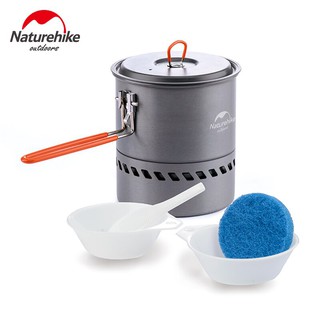 Naturehike หม้อสนาม Energy Saving Pot แค้มปิ้ง เดินป่า รุ่น NH15T216-G