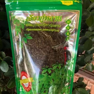 ชาเจียว​กู่หลาน แท้100% 100กรัม🌱🌱🌱 เจียวกู่หลาน Jiaogulan เกรดพรีเมี่ยม ใบใหญ่สวย