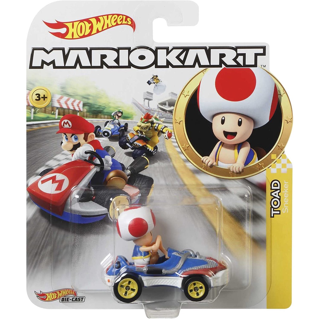 Hot Wheels Mario Kart Toad Sneeker GBG30