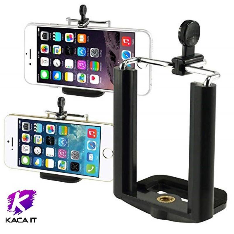 หัวหนีบมือถือ แบบสปริง สำหรับใส่ขาตั้งกล้อง ไม้เซลฟี่ Mobile phone clamp, selfie stick หัวหนีบ 1ชิ้น