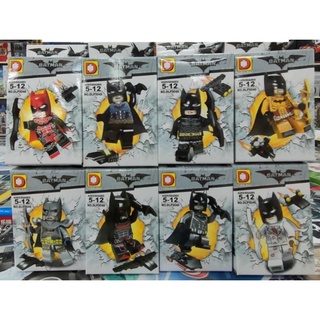 ชุดตัวต่อ DLP 9046 Batman 8 กล่อง 8 มินิฟิกเกอร์ รวมเป็นยานได้ t