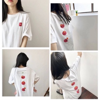 🔥 พร้อมส่ง เสื้อยืดเกาหลี ทรงoversize