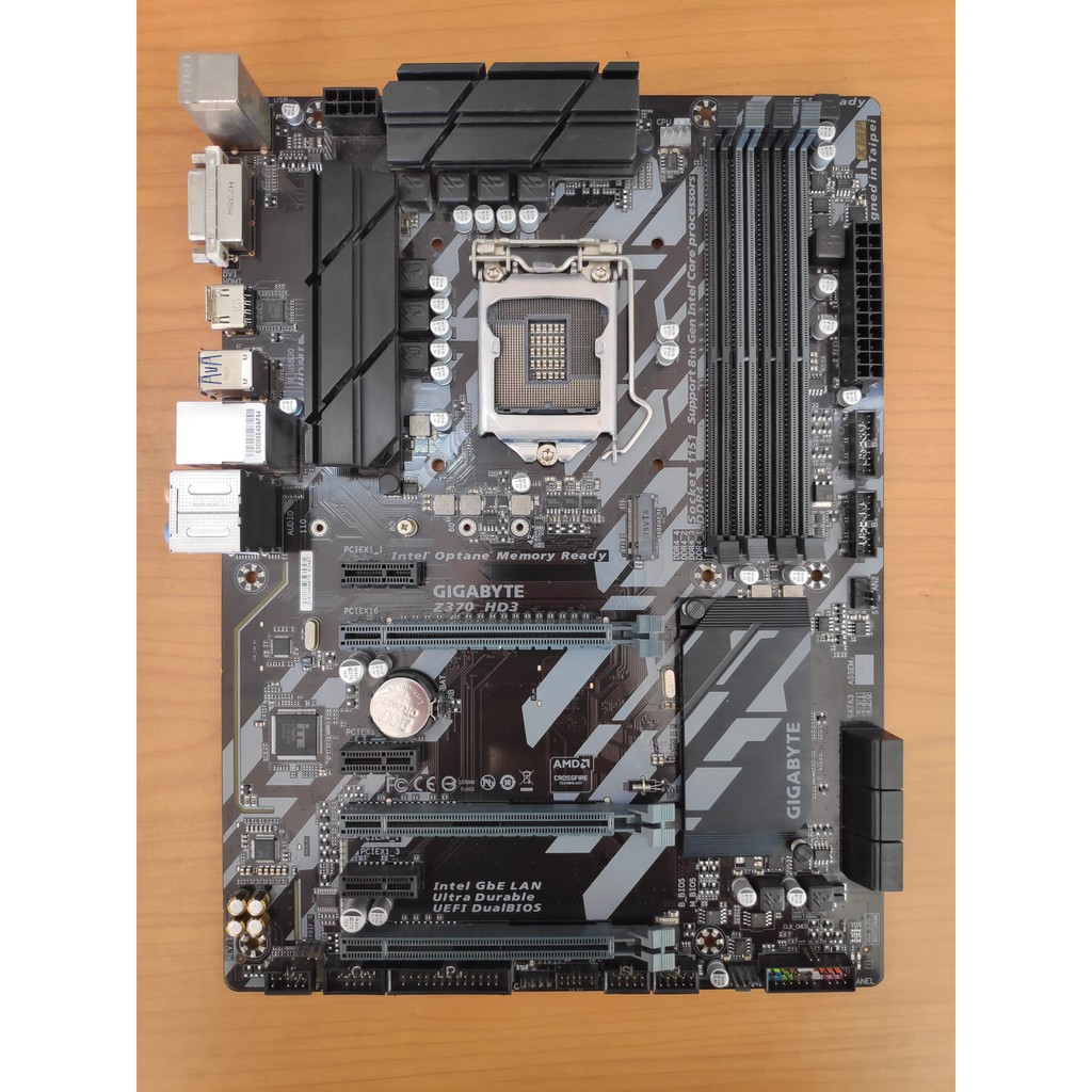 MAINBOARD (เมนบอร์ด) 1151 GIGABYTE Z370 HD3 มือสอง